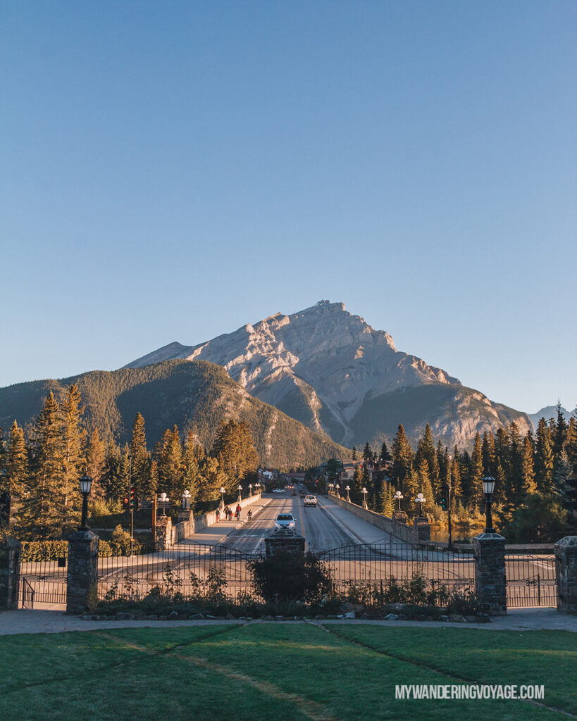 Cascade Mountain Banff | Top things to see in Jasper and Banff | My Wandering Voyage