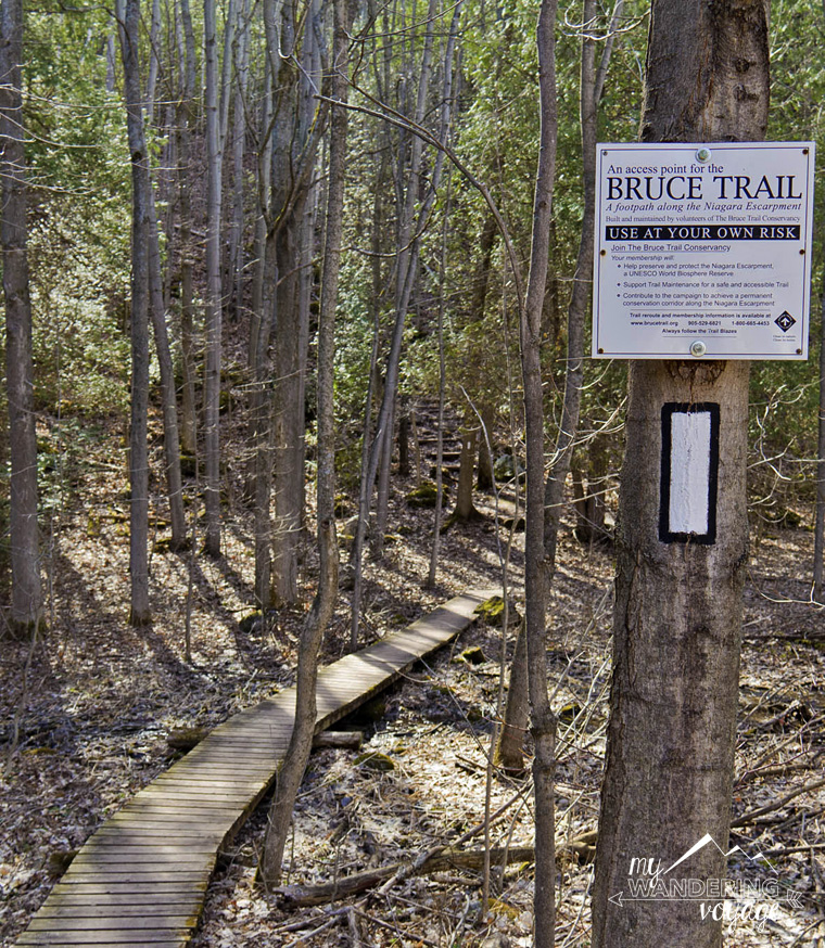 Use a hiking log for your many adventures, like if you want to hike the beautiful Bruce Trail | My Wandering Voyage travel blog