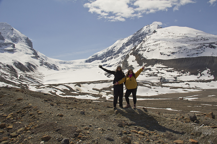 Athabasca Glacier, Alberta - Fire and Ice: A Canadian Road Trip | My Wandering Voyage travel blog