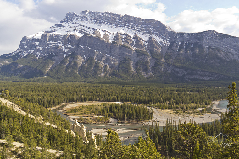 Banff hoodoos - Fire and Ice: A Canadian Road Trip | My Wandering Voyage travel blog