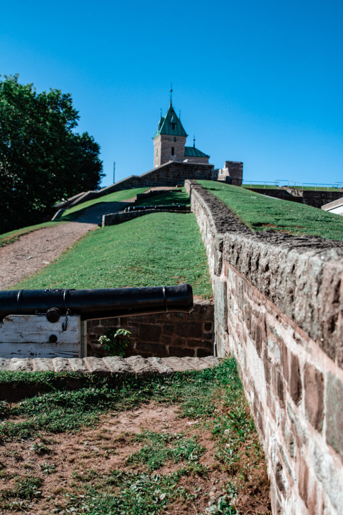 Quebec City Fortifications | Weekend Itinerary: Best Things to do in Quebec City | My Wandering Voyage travel blog #Quebec #QuebecCity #Canada #Travel