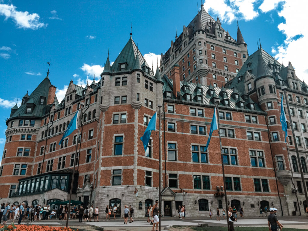 Chateau Frontenac | Weekend Itinerary: Best Things to do in Quebec City | My Wandering Voyage travel blog #Quebec #QuebecCity #Canada #Travel