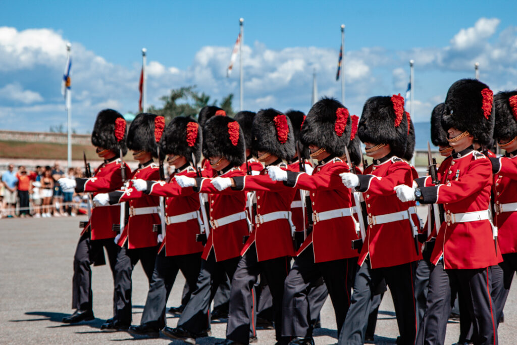 Changing of the Guard at Quebec City's Citadelle | Weekend Itinerary: Best Things to do in Quebec City | My Wandering Voyage travel blog #Quebec #QuebecCity #Canada #Travel