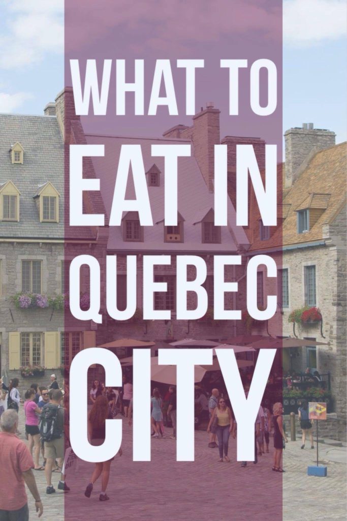 What to eat in Quebec City - the best stops to get delicious Quebec cuisine in the city that is a little slice of Europe in Canada | My Wandering Voyage Travel Blog #travel #quebeccity #canada #quebec