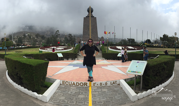 "Equator" at La Mitad del Mundo, Quito, Ecuador | My Wandering Voyage travel blog