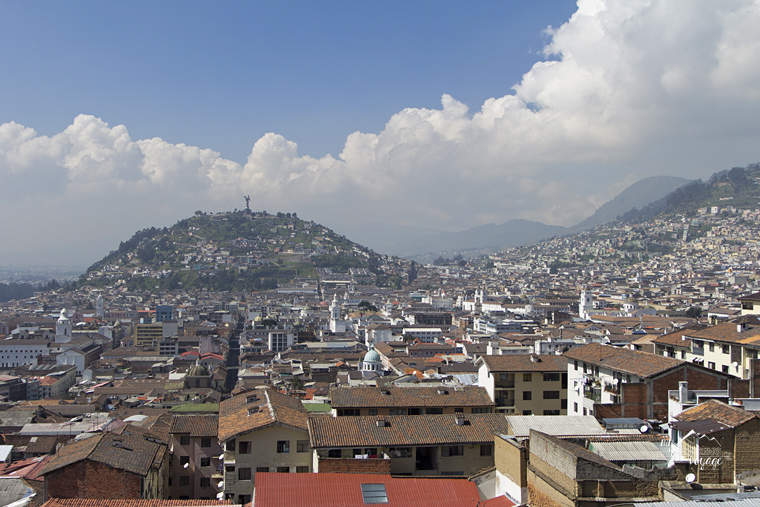 Travel Photography - City view of Quito Ecuador | My Wandering Voyage travel blog