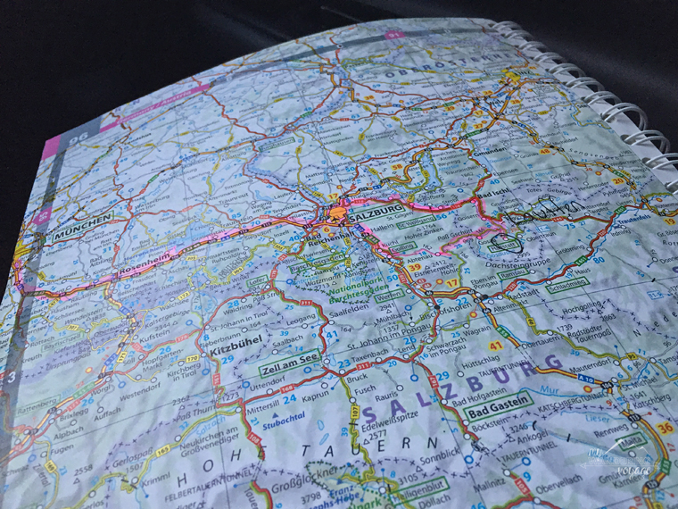 Road map for Alps road trip using the Autobahn | My Wandering Voyage Travel blog