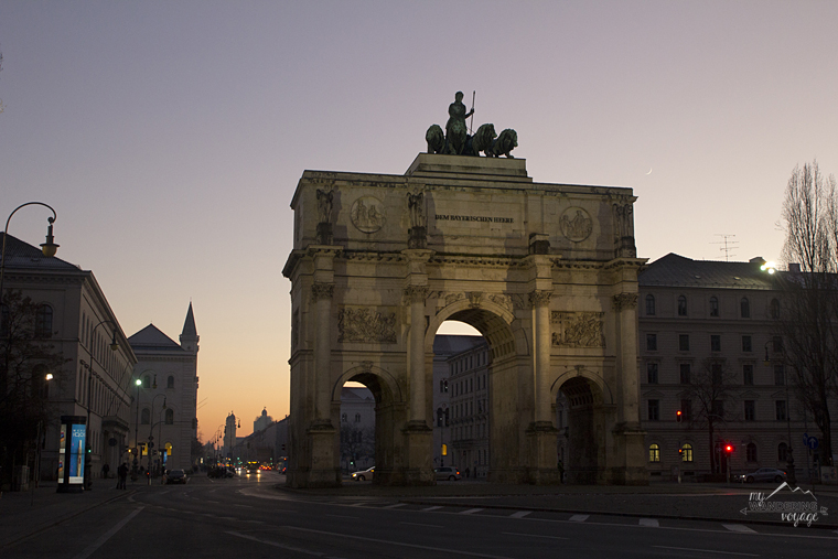 Siegestor Gate, Munich - What to do in Munich Germany with limited time | My Wandering Voyage travel blog