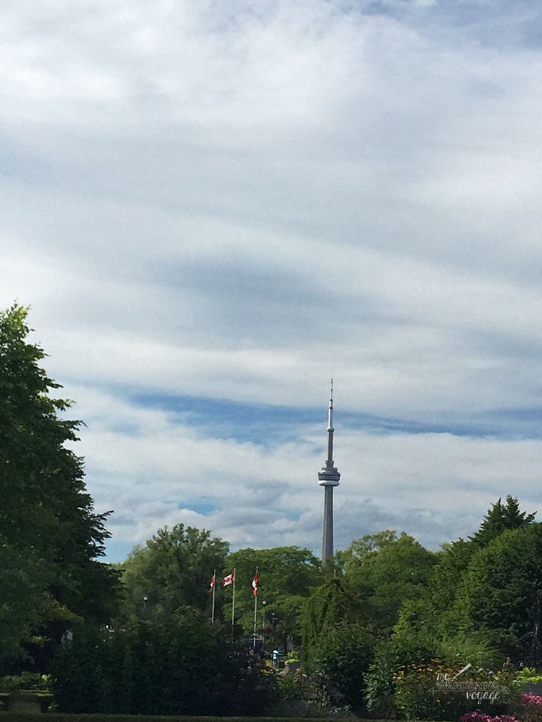 CN Tower from Centre Island - Top ten things to do in Toronto for first timers | My Wandering Voyage travel blog