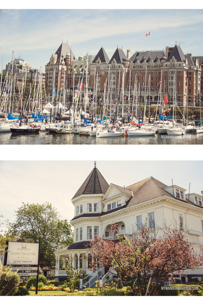 Historic Charm | Victoria, BC, located on Vancouver Island, is a regal city ready for exploring. So whether you stay for a day or a week, there's always something charming to do in Victoria, BC. #VictoriaBC #BritishColumbia #Canada #exploreCanada #exploreBC