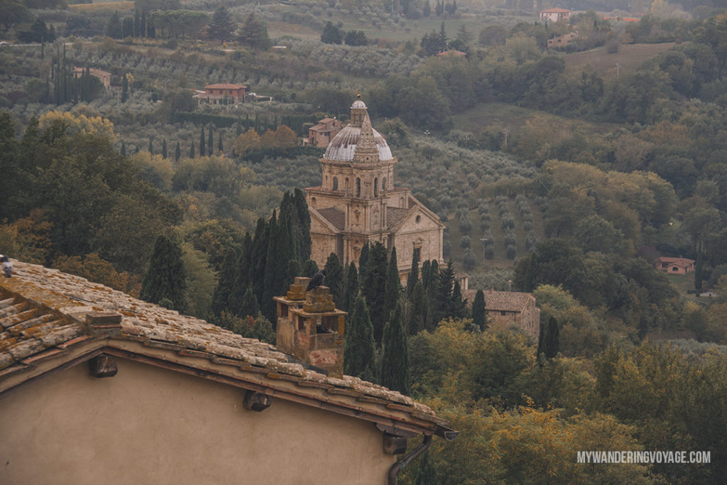 Montepulciano | Find the best Tuscan villages to visit from Rome in a day. Tuscany is known for its rolling hills, its vibrant cultural cities, its picturesque hilltop towns, and for the food and wine that people flock here for. | My Wandering Voyage #travel blog #Tuscany #Italy #Europe