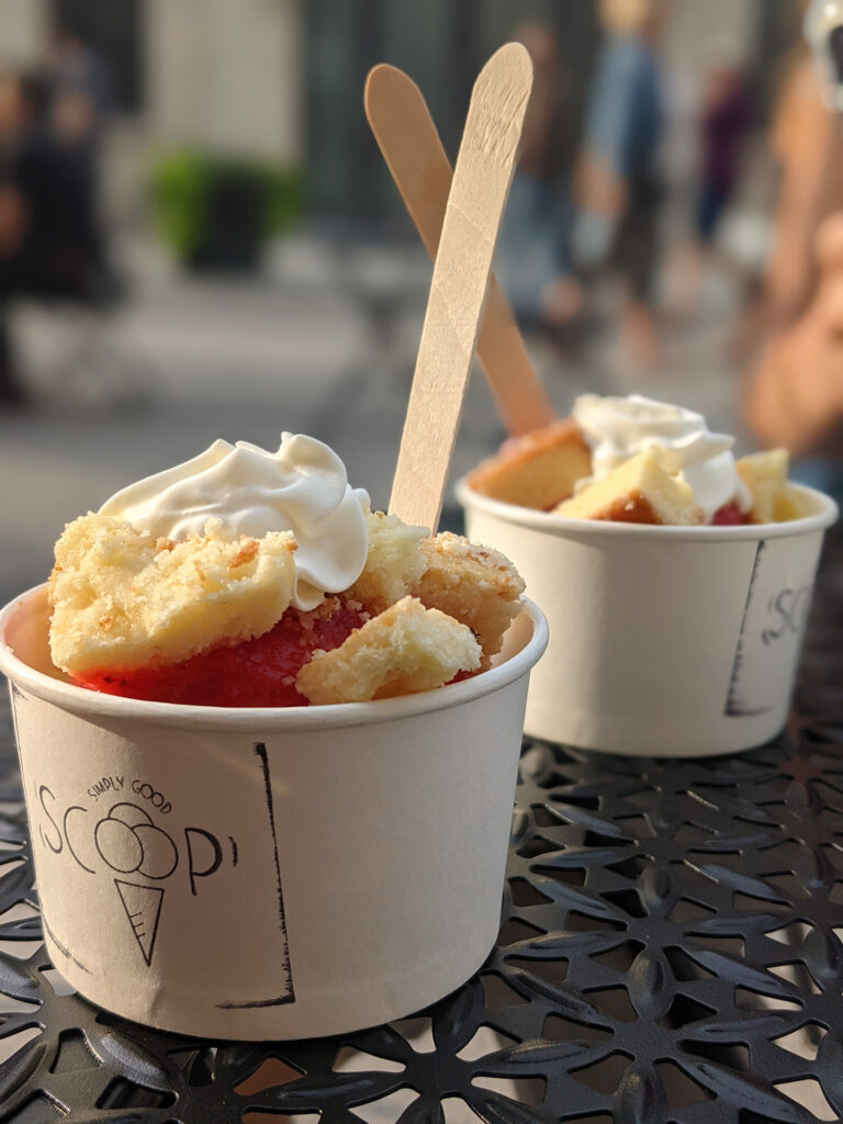 Scoop Ice Cream | The ultimate list of things to do in Elora, Ontario. Visit Elora for its small town charm, natural beauty and one-of-a-kind shops and restaurants | My Wandering Voyage travel blog
