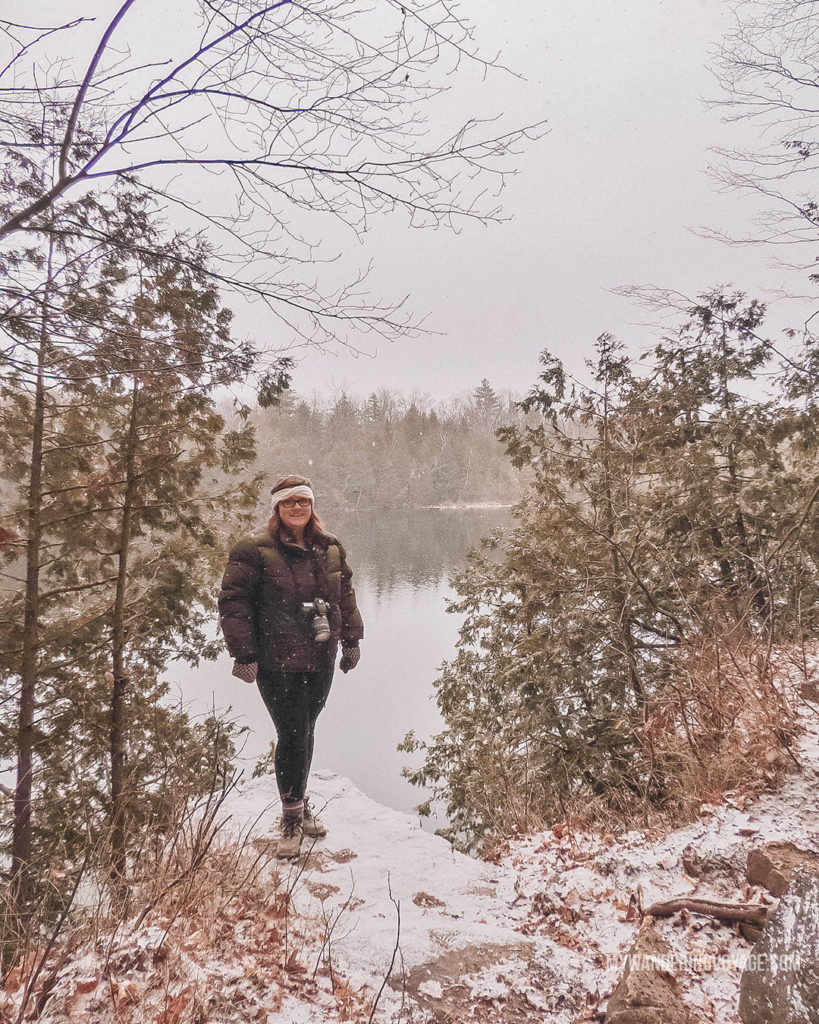 Crawford Lake, Winter | Are you an explorer? A foodie? Or how about a beach bum? There’s something for everyone in this list of fantastic day trips from Toronto | My Wandering Voyage travel blog #toronto #ontario #canada #ontariotravel #travel