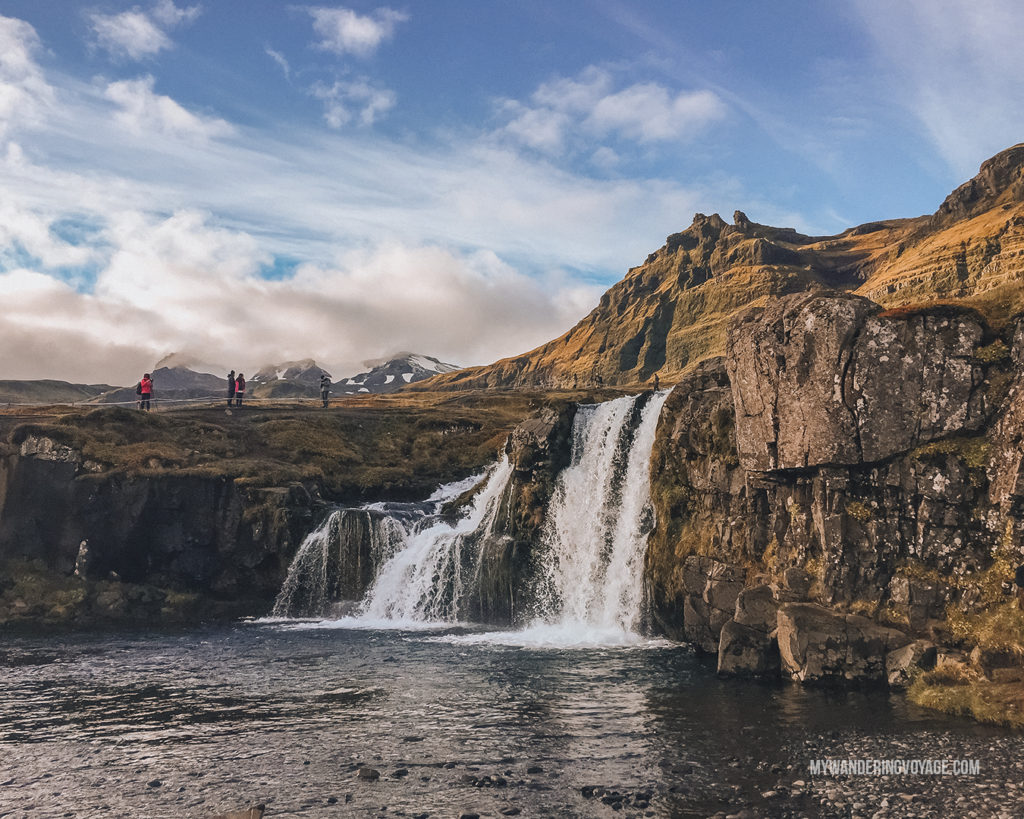 Iceland waterfall | With the powerful device in your pocket you can take incredible photos of your travels. Here is the ultimate guide to smartphone travel photography. | My Wandering Voyage travel blog #travel #photography #tips #travelphotography #smartphonephotography