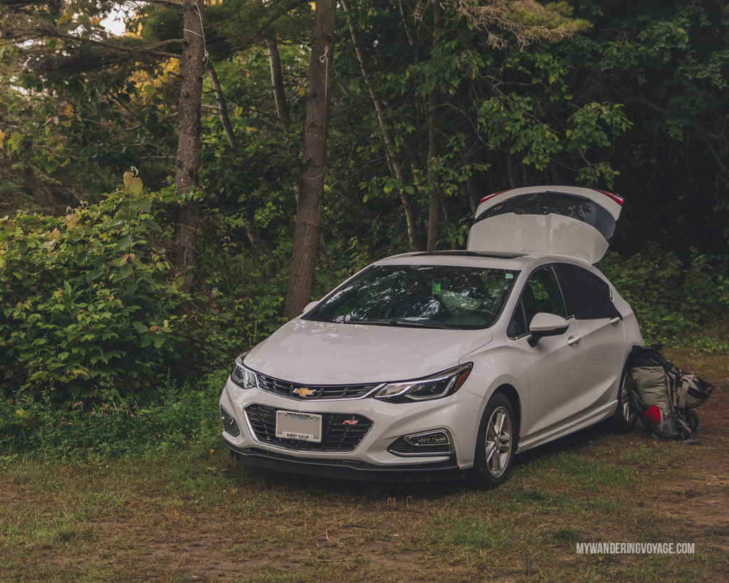 Car Camping Ontario | When road trip season hits, don’t be caught unprepared. Make sure you have everything you need with this road trip packing list for a successful and enjoyable trip | My Wandering Voyage travel blog #travel #roadtrip #packing #USA #Canada