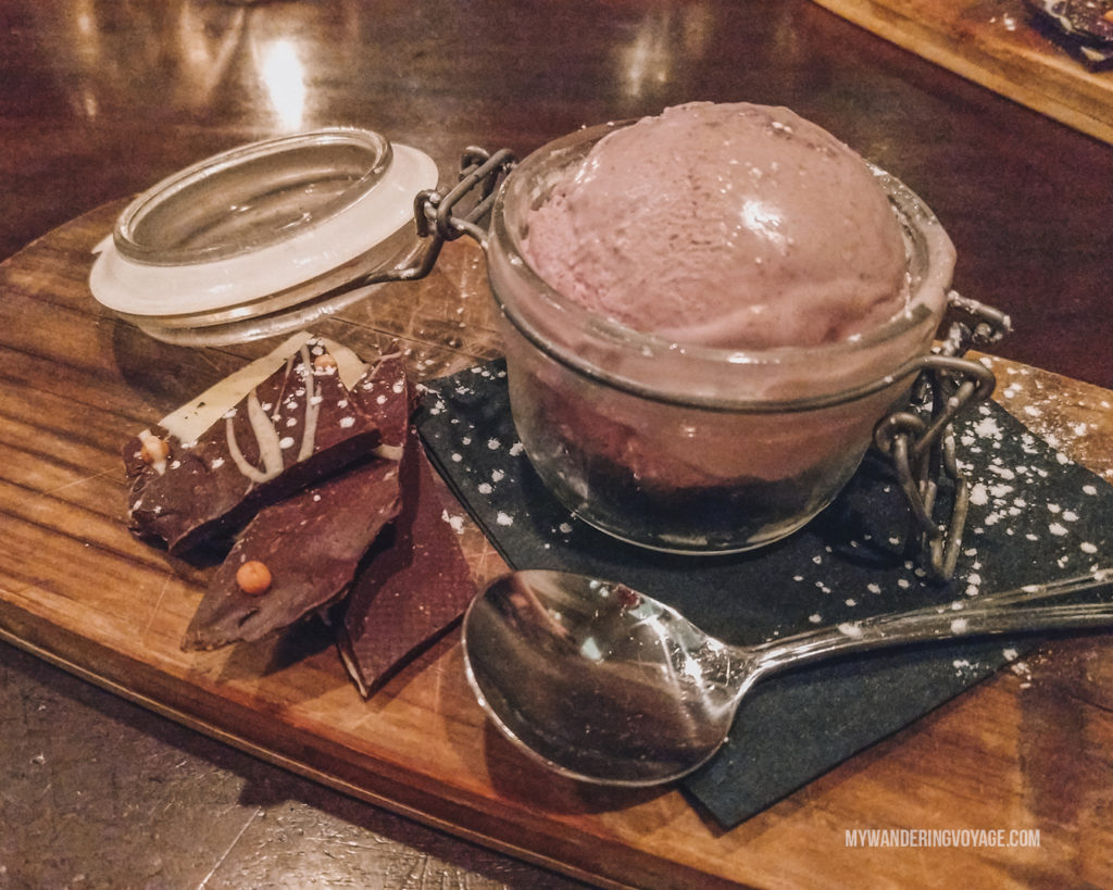 BlueFin wild blueberry ice cream | Grab your best gal pals or significant other for the ultimate weekend getaway in Portland, Maine. Find where to stay, what to eat and things to do in this guide to Portland, Maine. | My Wandering Voyage travel blog #Portland #Maine #USA #travel