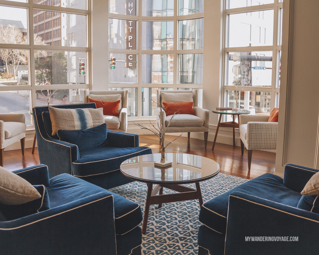 Portland Harbor Hotel | Grab your best gal pals or significant other for the ultimate weekend getaway in Portland, Maine. Find where to stay, what to eat and things to do in this guide to Portland, Maine. | My Wandering Voyage travel blog #Portland #Maine #USA #travel