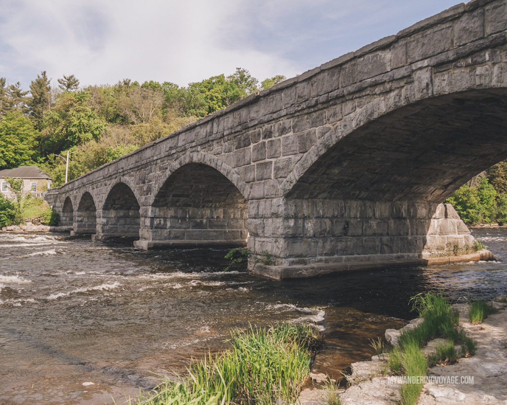 five span bridge Lanark County