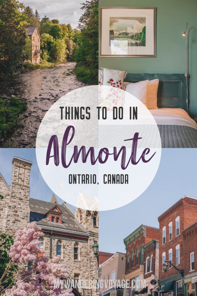 Discover the best things to do in Almonte, Ontario for a perfect Canadian summer weekend. | My Wandering Voyage travel blog #AlmonteOntario #Ontario #Canada #Travel