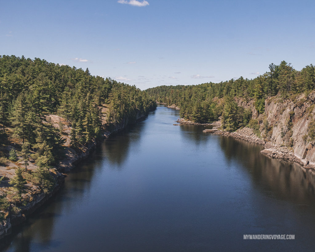 French River Provincial Park - best Ontario parks to visit in the fall