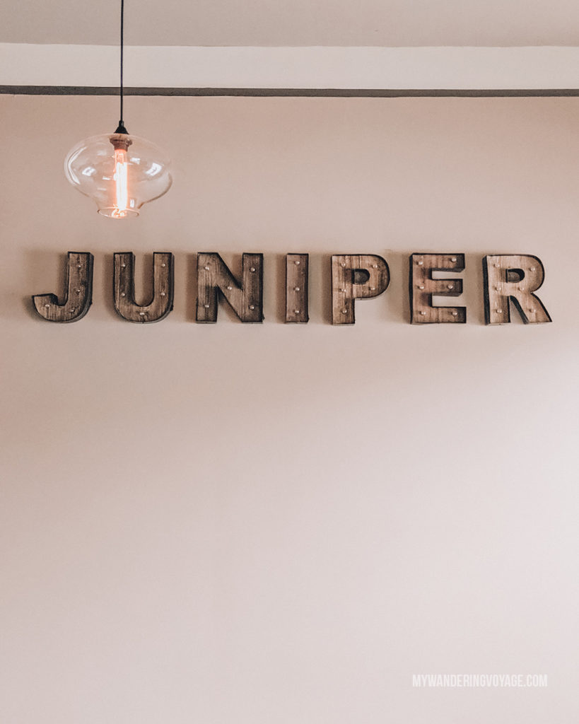 Juniper Dining Co, Paris, Ontario