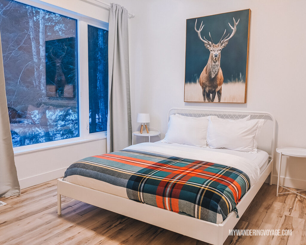 Muskoka airbnb in winter