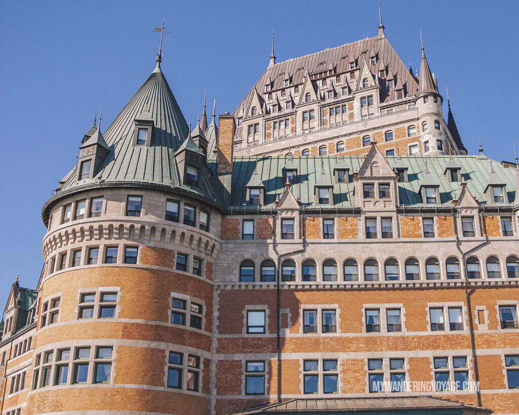Quebec City Fairmont Hotel | Canada Travel Guide | My Wandering Voyage travel blog