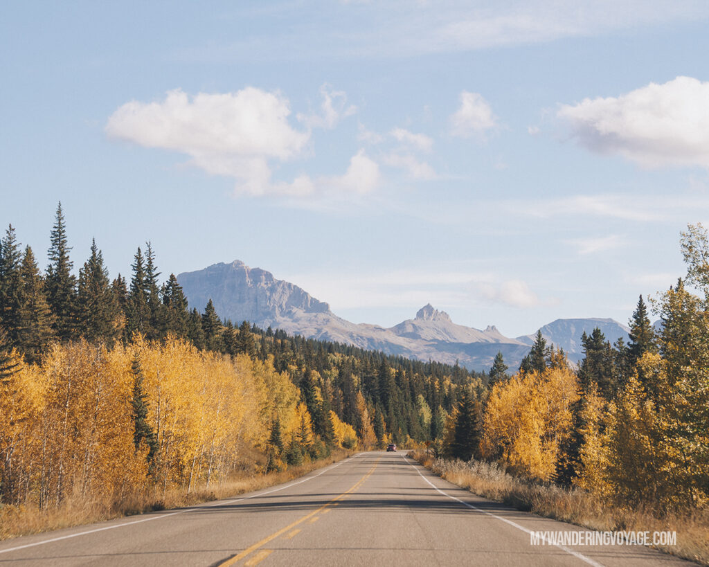 See all the fall colours along the road! Road trip tips: What you need to know about taking a cross-country road trip | My Wandering Voyage travel blog #Travel #RoadTrip #Canada #USA
