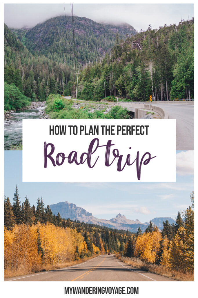Road trips don’t always go smoothly. These 32 road trip tips (gathered from countless trips across Canada and the US) will help you prepare everything for a safe and enjoyable journey! | My Wandering Voyage travel blog #Travel #RoadTrip #Canada #USA