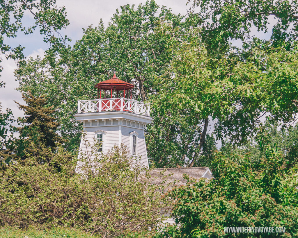 Long Point lighthouse | Discover Ontario’s Garden: Relaxing things to do in Norfolk County | My Wandering Voyage travel blog
