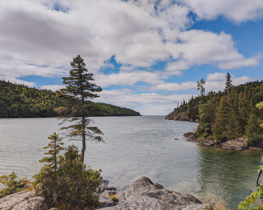 Views of Lake Superior at Pukaskwa National Park | Everything you need to know about Pukaskwa National Park [+ hiking guide] | My Wandering Voyage travel blog #Pukaskwa #NationalPark #Canada