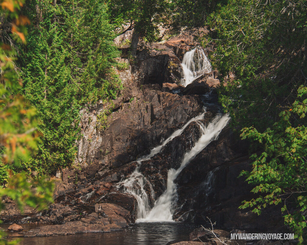 Rainbow Falls Provincial Park | Toronto to Thunder Bay: a 10-day Northern Ontario road trip along Lake Superior’s spectacular coast | My Wandering Voyage travel blog #LakeSuperior #RoadTrip #Ontario #Canada #travel