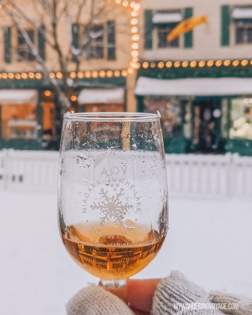 Ice wine tasting in Niagara-on-the-Lake |100 Unforgettable Ontario experiences that make the perfect gifts | My Wandering Voyage #Travel Blog #Ontario #GiftIdea #GiftExperiences