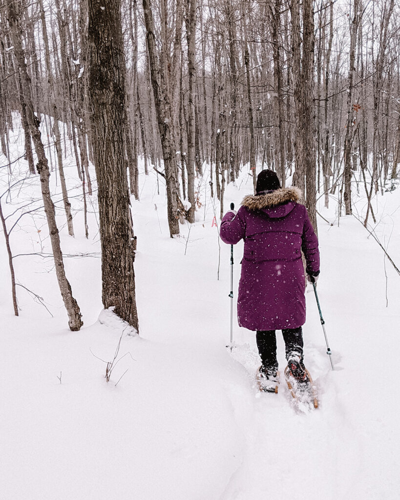 Kolapore Uplands | Stellar places for snowshoeing in Ontario | My Wandering Voyage travel blog #travel #winterexercise #snowshoeing #Ontario #Canada