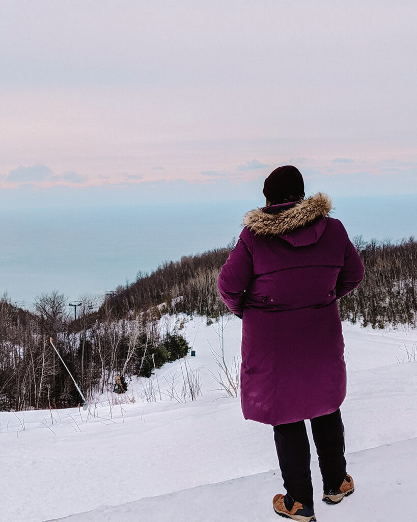 View at Loree Forest | Stellar places for snowshoeing in Ontario | My Wandering Voyage travel blog #travel #winterexercise #snowshoeing #Ontario #Canada