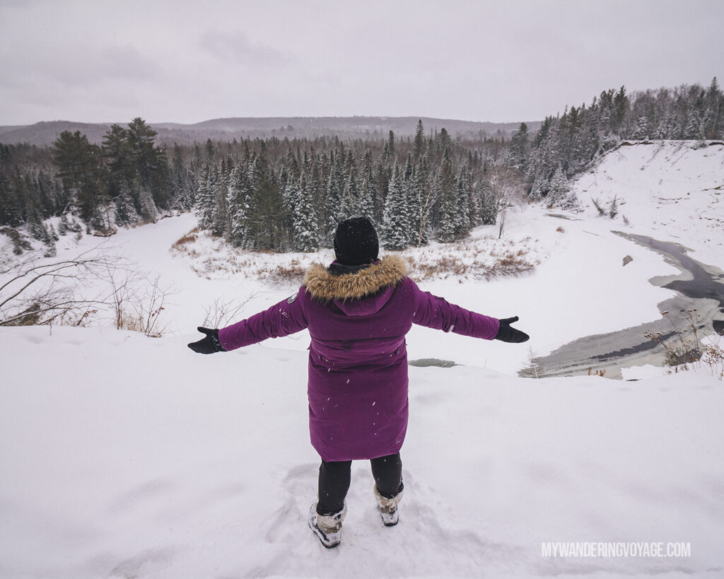 Arrowhead Provincial Park | Stellar places for snowshoeing in Ontario | My Wandering Voyage travel blog #travel #winterexercise #snowshoeing #Ontario #Canada