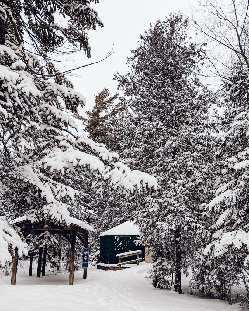 MacGregor Point Provincial Park winter camping | Best places to go camping in Ontario | My Wandering Voyage travel blog
