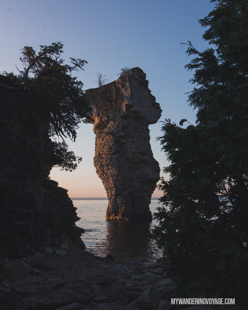 flower pot island | Best Hikes in Ontario | My Wandering Voyage travel blog