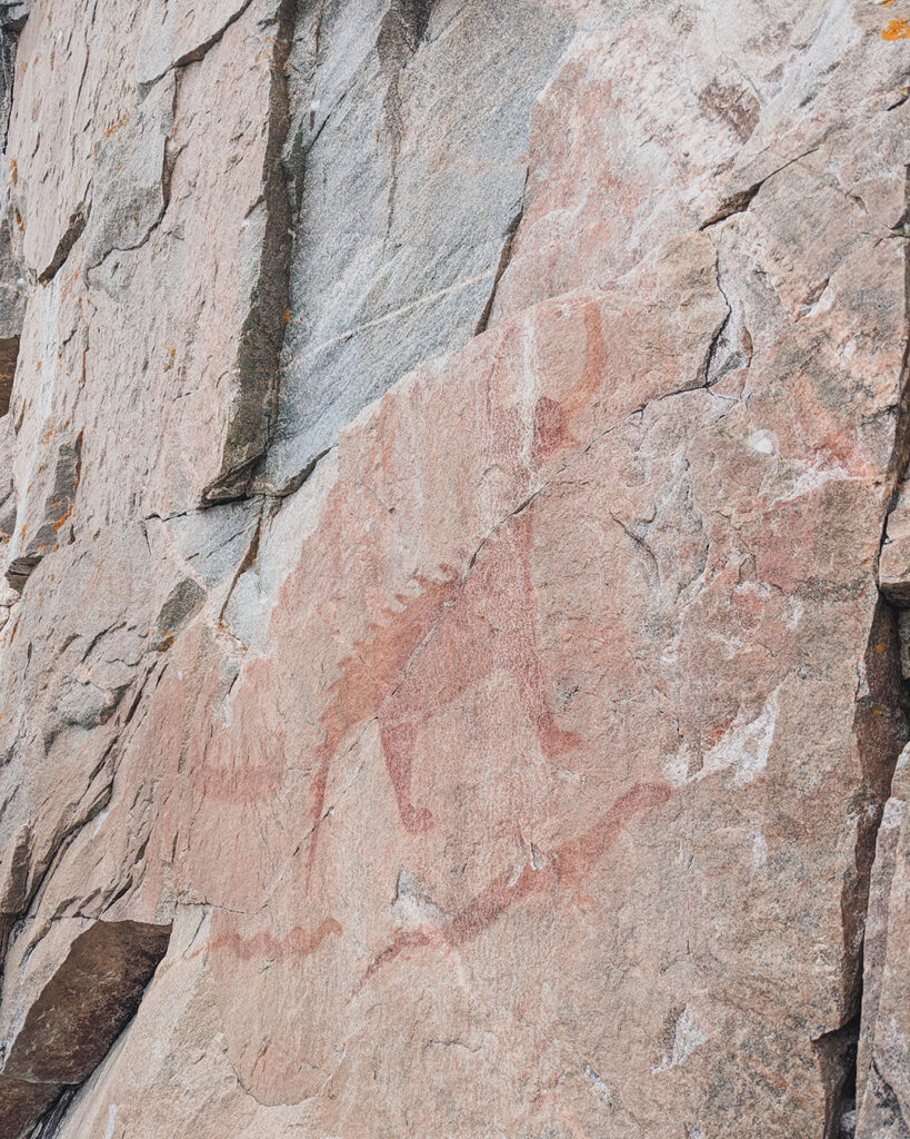 Agawa Pictographs | The Ultimate Guide to Lake Superior Provincial Park | My Wandering Voyage travel blog #Camping #Ontario #Travel #Outdoors #Hiking