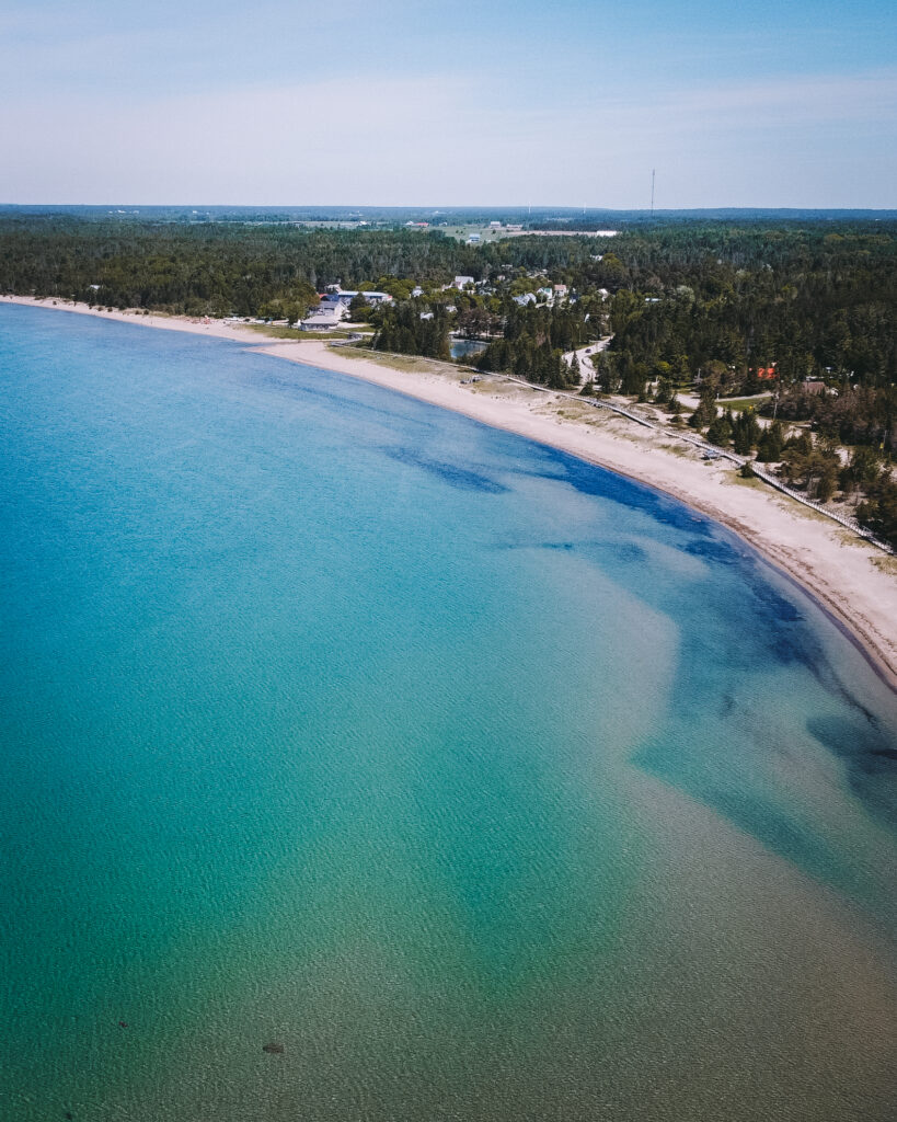 Providence Bay From Above | Best Things to Do on Manitoulin Island | My Wandering Voyage Travel Blog