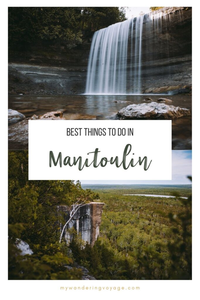 Discover the largest freshwater island in the world. This one-week itinerary will help you find the best things to do on Manitoulin Island, places to stay, where to eat and more. | My Wandering Voyage Travel Blog #Manitoulin #Ontario #Canada #Travel