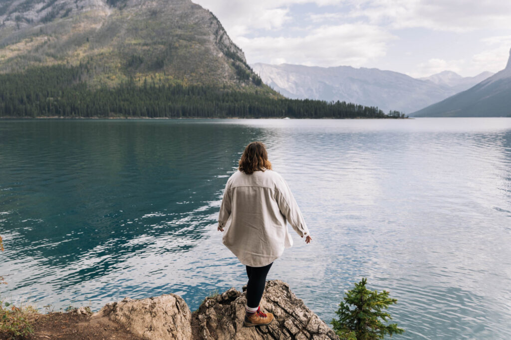 Lake Minnewanka | How to visit Banff without a Car | My Wandering Voyage travel blog 