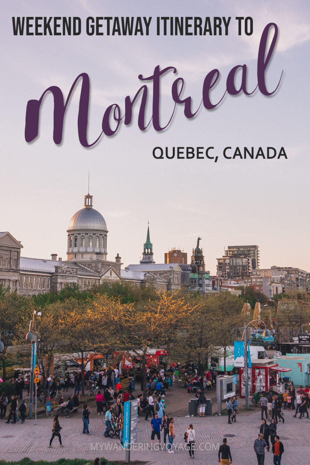 montreal trip itinerary