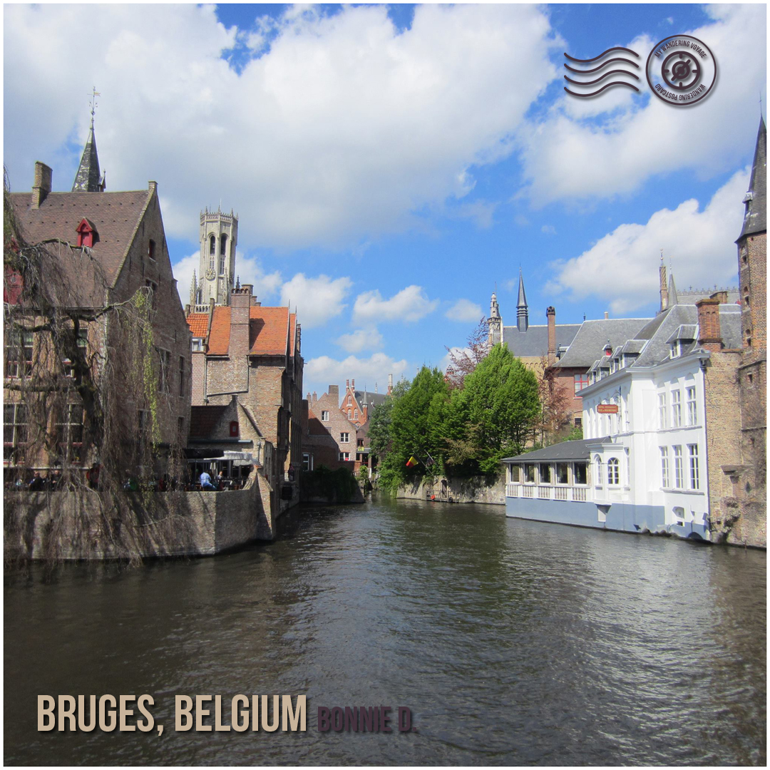 Wandering Postcard - Bruges, Belgium - Send in your postcard to be featured | My Wandering Voyage travel blog
