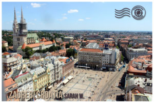 Zagreb Croatia - Wandering Post card | My Wandering Voyage travel blog