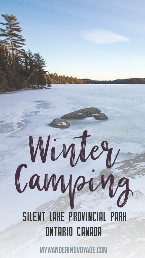 Winter doesn’t have to be about staying inside to escape the cold! Embrace it by winter camping in one of Ontario’s provincial parks. Silent Lake Provincial Park in Ontario, Canada offers yurts during the winter, for come cold-weather fun. | My Wandering Voyage travel blog
