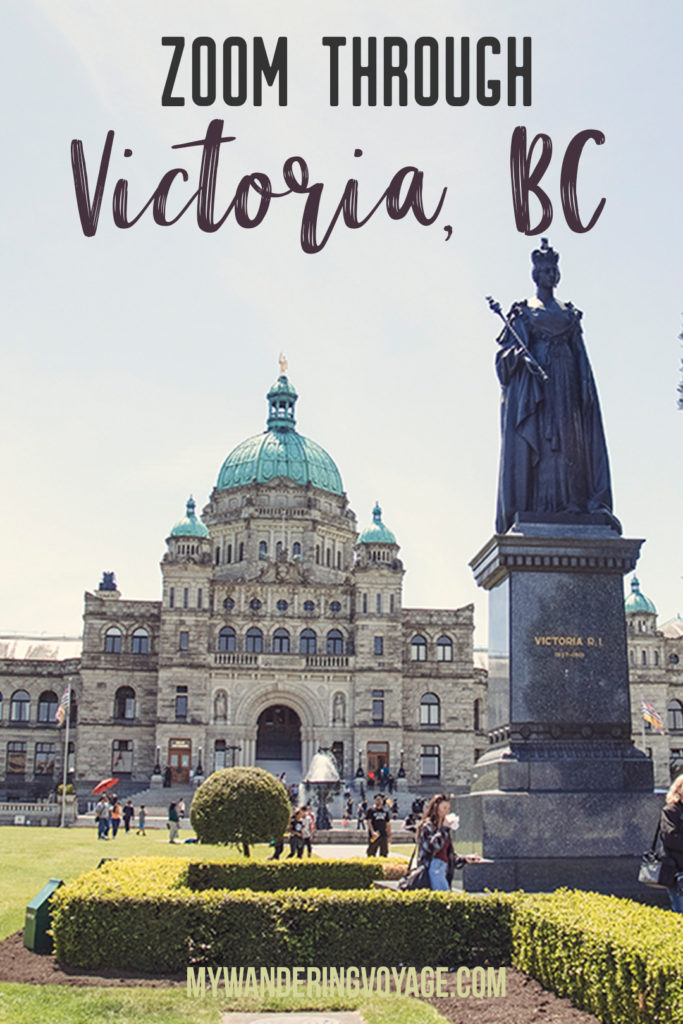 Victoria, BC, located on Vancouver Island, is a regal city ready for exploring. So whether you stay for a day or a week, there's always something charming to do in Victoria, BC. #VictoriaBC #BritishColumbia #Canada #exploreCanada #exploreBC