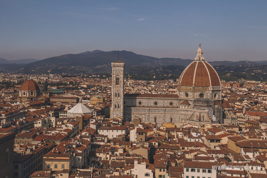 Florence | You’ve got 10 days to explore Italy, so where do you start? This 10 day Italy itinerary will take you from Rome to Venice to Florence to Tuscany. Explore Italy in 10 days | My Wandering Voyage #travel blog #Italy #Rome #Venice #itinerary 