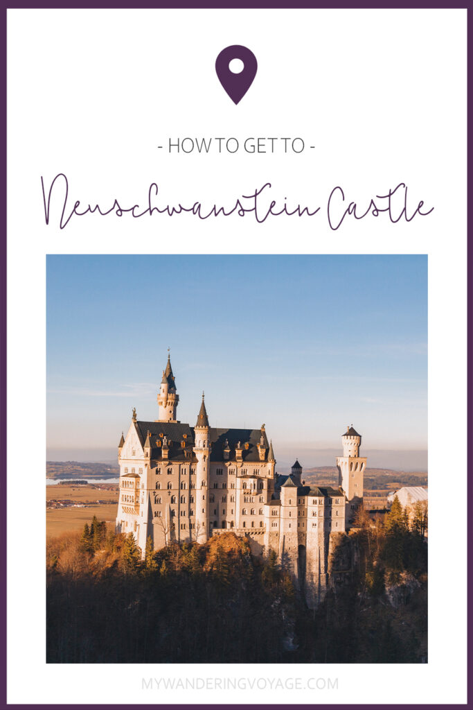 If you want to see the Disney castle of Germany, aka the Neuschwanstein Castle, then here’s your guide for how to get to the Neuschwanstein Castle from Munich | My Wandering Voyage #travel blog #Munich #Germany #Neuschwanstein