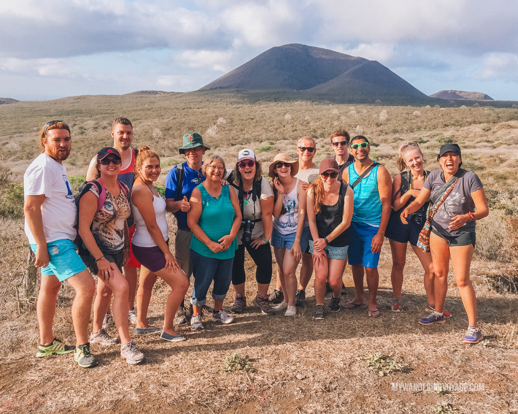 G Adventures group | A trip to the Galapagos Islands will be unforgettable, and with these Galapagos Islands travel tips, you’ll be sure to have a worry-free trip from start to finish. | My Wandering Voyage travel blog #galapagos #galapagosislands #travel #traveltips #Ecuador #southamerica